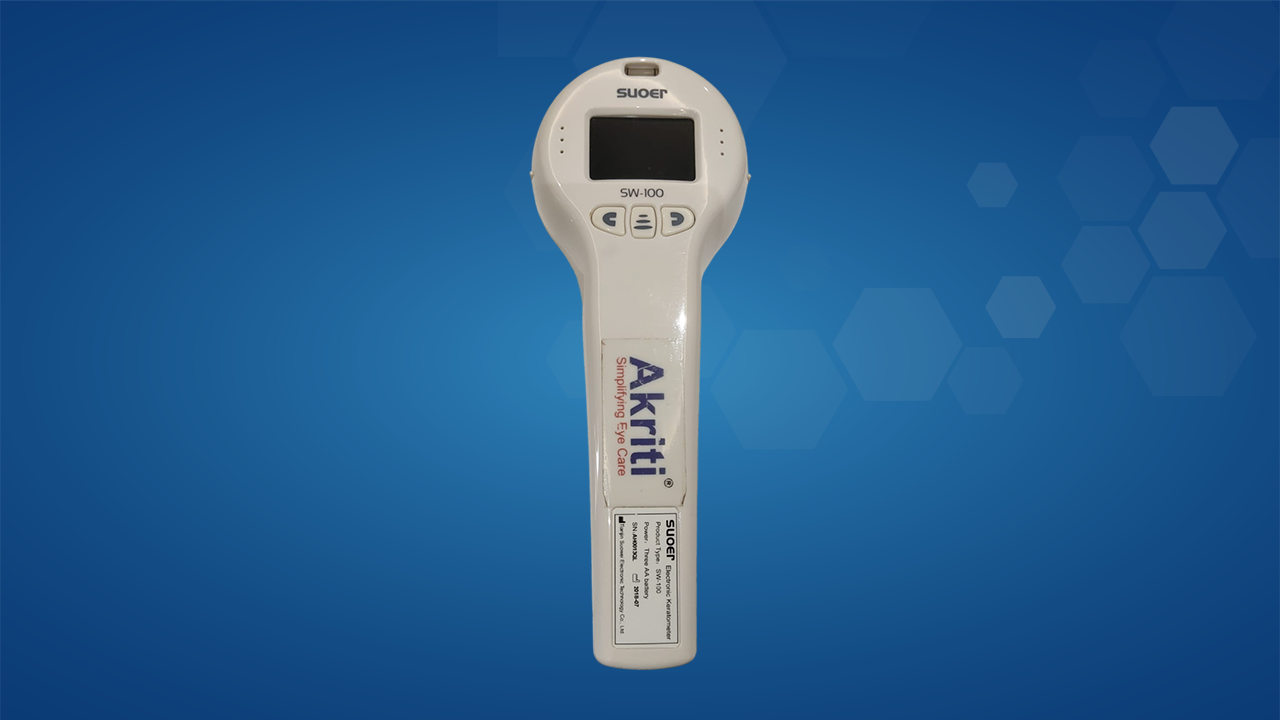 Hand held keratometer